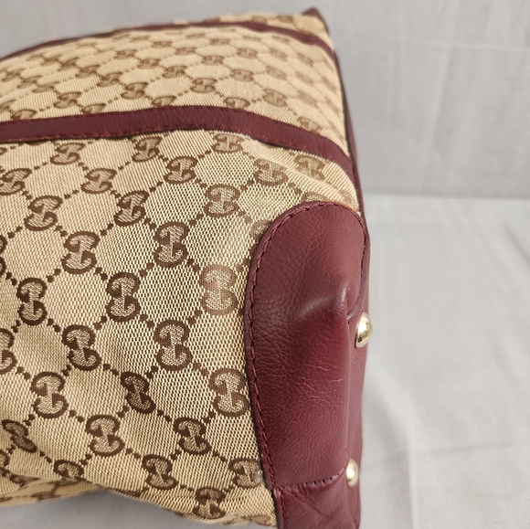 GUCCI GG Canvas Marrakech Tote Bag - Picture 11 of 16